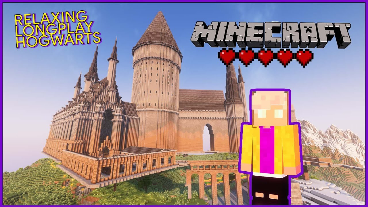 Relaxing Longplay - Building Hogwarts | (no commentary)