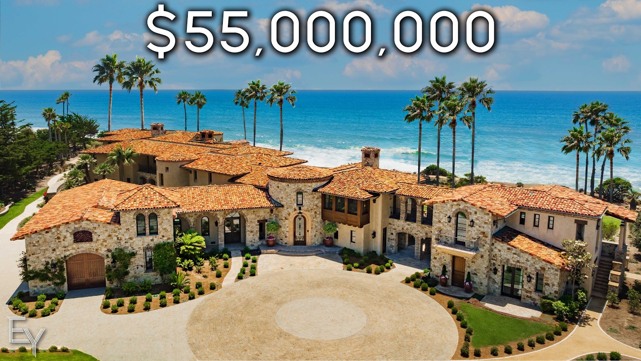 Внутри калифорнийского мега-особняка OCEANFRONT стоимостью 55 000 000 долларов