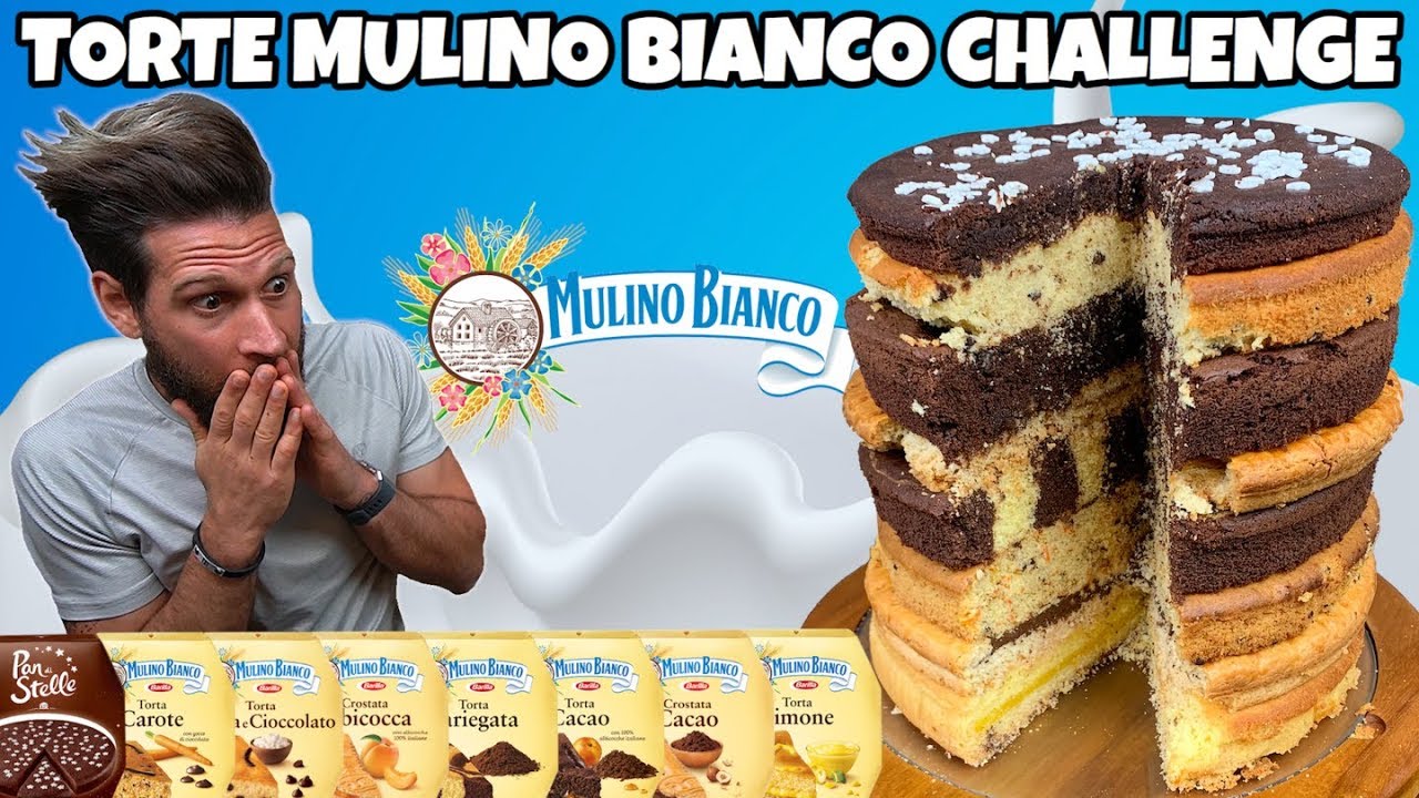TUTTE LE TORTE della MULINO BIANCO CHALLENGE - 4 KG (18000 Calorie) - MAN VS FOOD