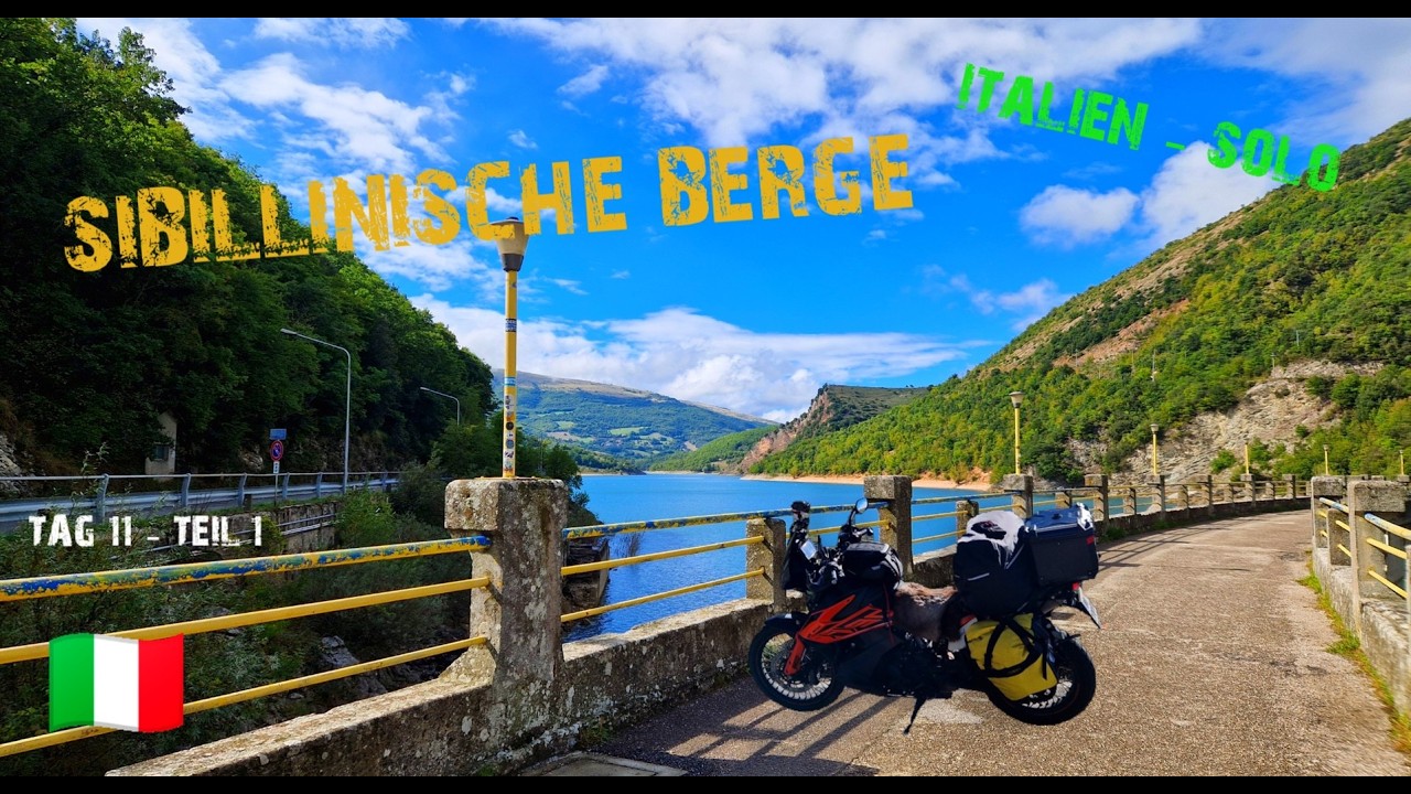 Solo-Motorrad Italien - Tag 11, Teil 1 -  Offroadrennen, Archäologie, Adria | Route, Orte, Kosten 🇮🇹