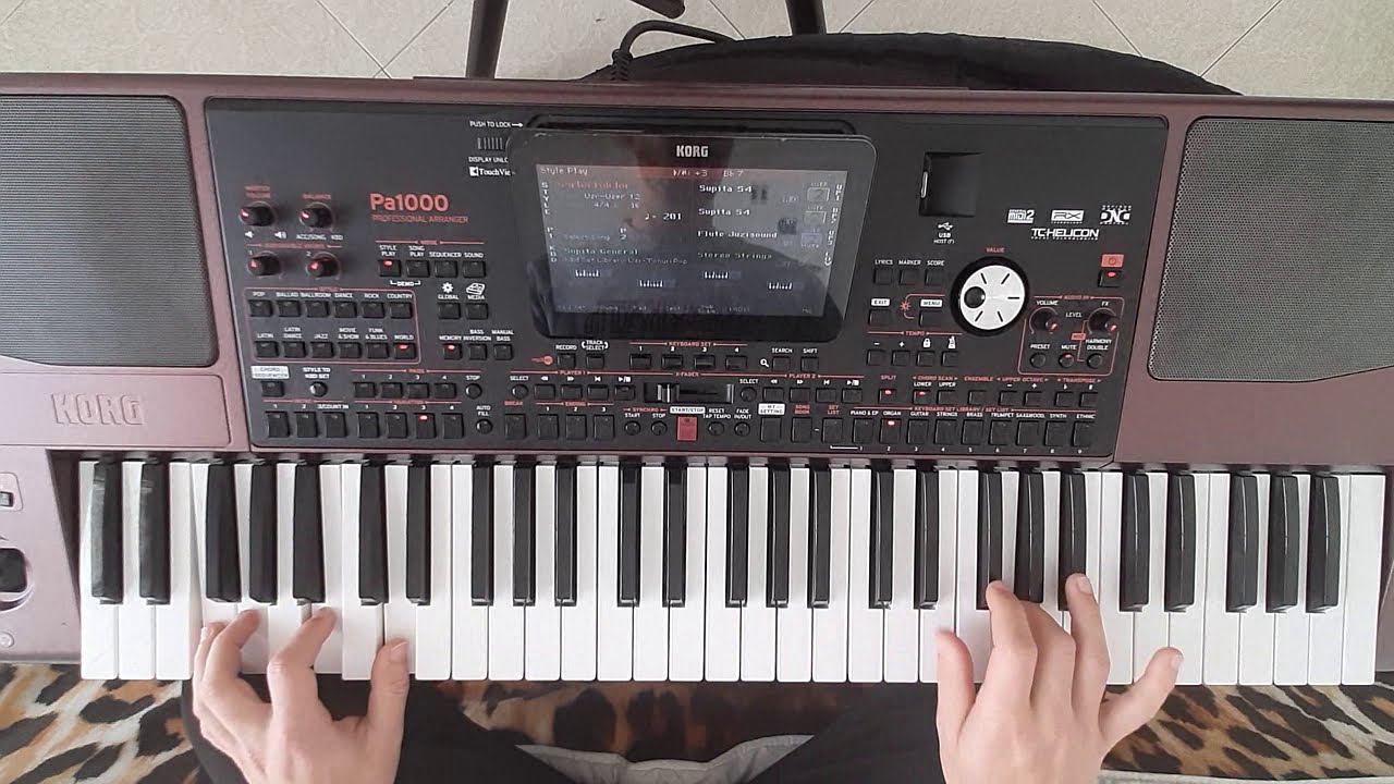 tutorial fetele lui tata korg pa1000