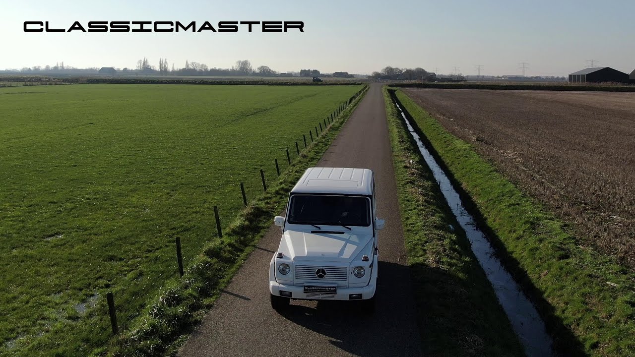 Classicmaster.nl  Mercedes-Benz Model G-Klasse Type 500 St.Wagon COOL DRONE FOOTAGE !