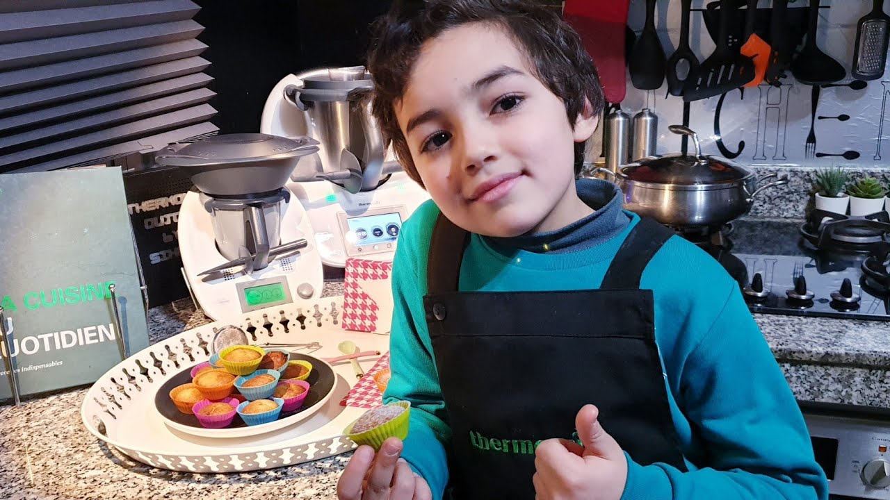 muffins avec thermomix kids 🥰 by chef Adam 👨‍🍳