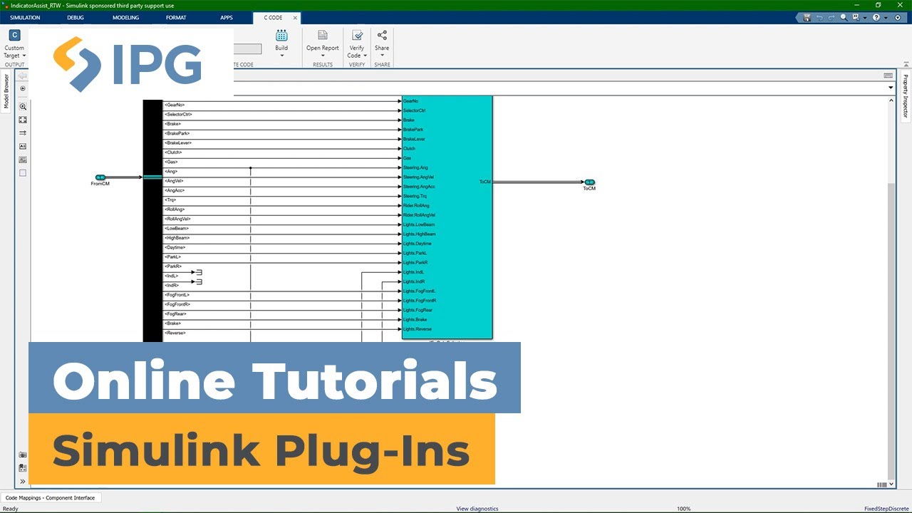 Online Tutorials - 13 - CarMaker Simulink Plug-Ins - CarMaker Model Extensions