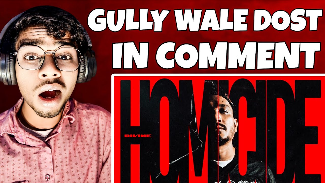 EMIWAY FANS TROLL DIVINE IN HIS MUSIC VIDEO l HOMICIDE REACTION l NS REACT 