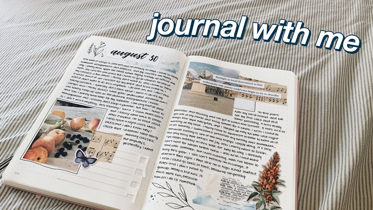 journal with me