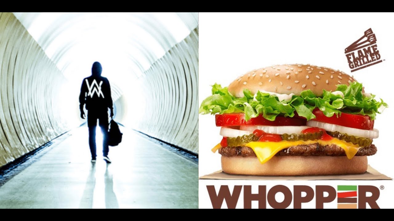 Faded Whopper | Faded X Burger King Whopper Song