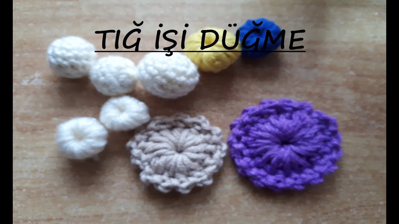 TIĞ İŞİ DÜĞME YAPIMI 3 MODEL BİR ARADA