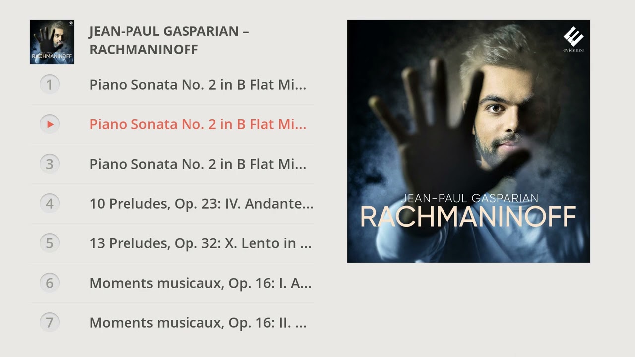Jean-Paul Gasparian - Rachmaninoff