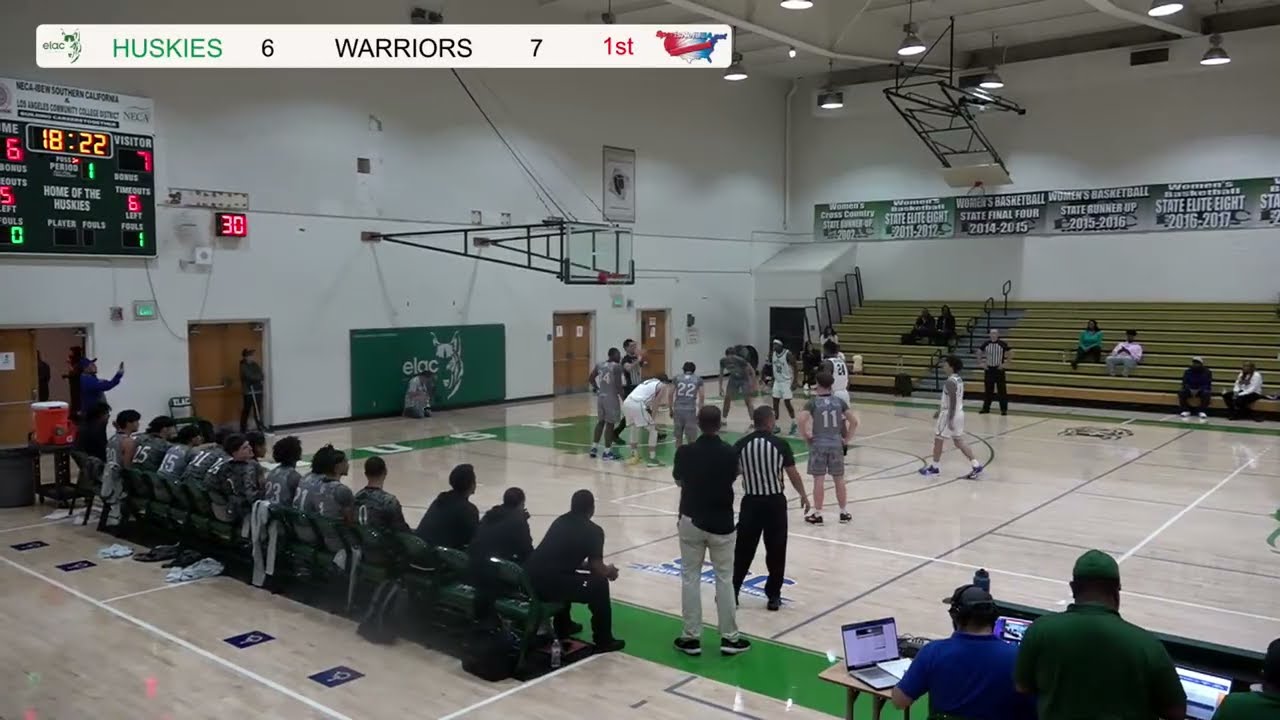 ELAC Huskies Men's Basketball vs El Camino College Warriors