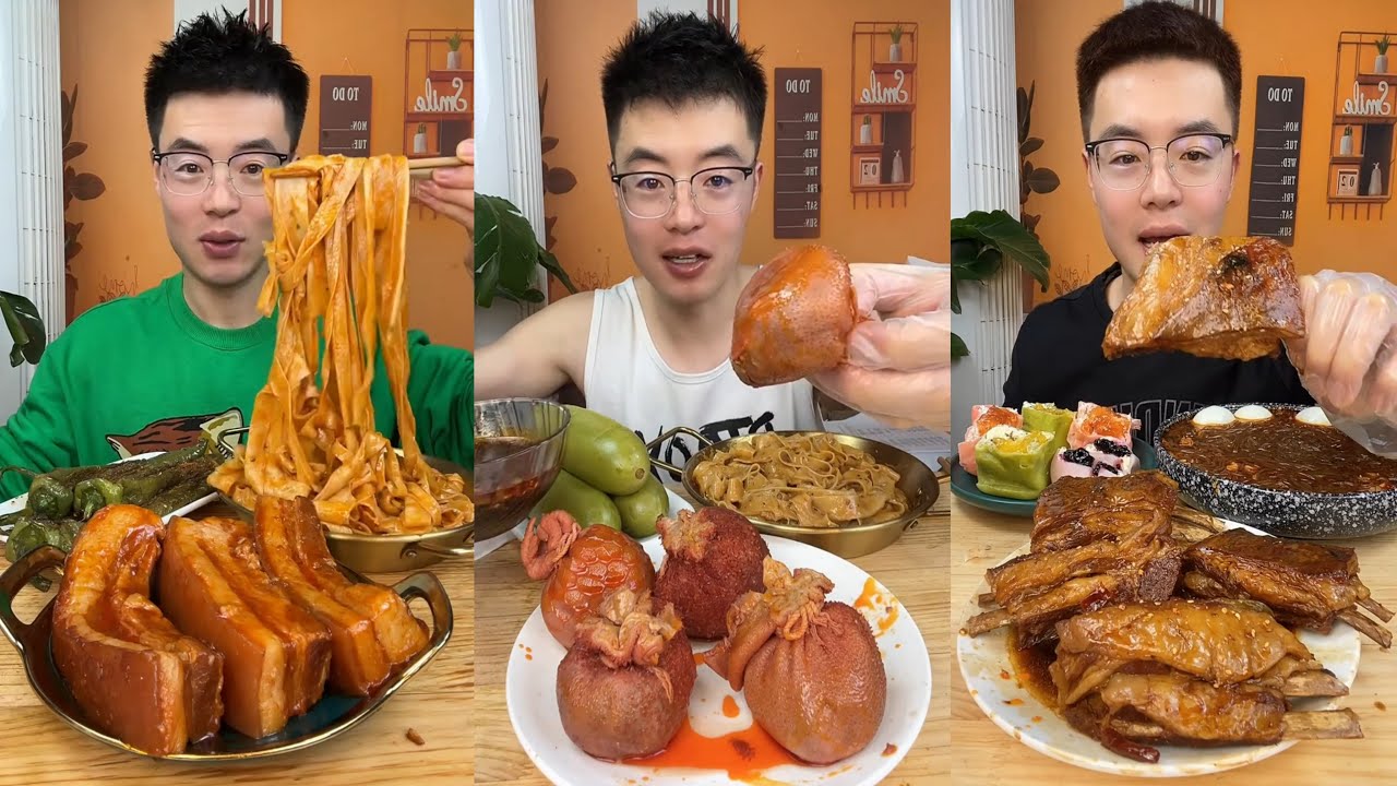 【ASMR】【MUKBANG】東坡肉 BRAISED PORK BELLY | EATING SHOW |CHINESE MUKBANG |食べ |吃播 FANG ASMR #咀嚼音 #176
