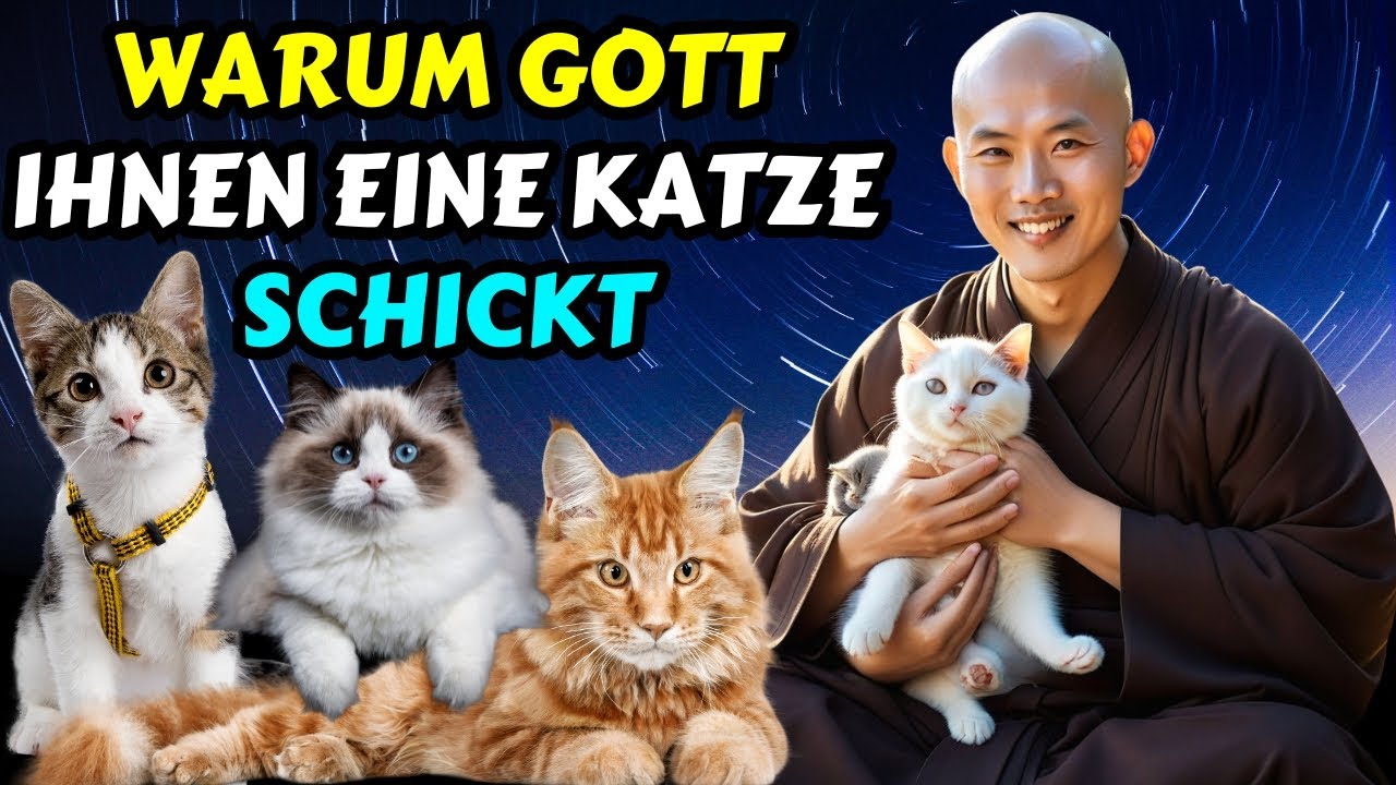 Warum Gott dir eine Katze geschickt hat - Die spirituelle Bedeutung der Katze enthüllen | Buddhismus