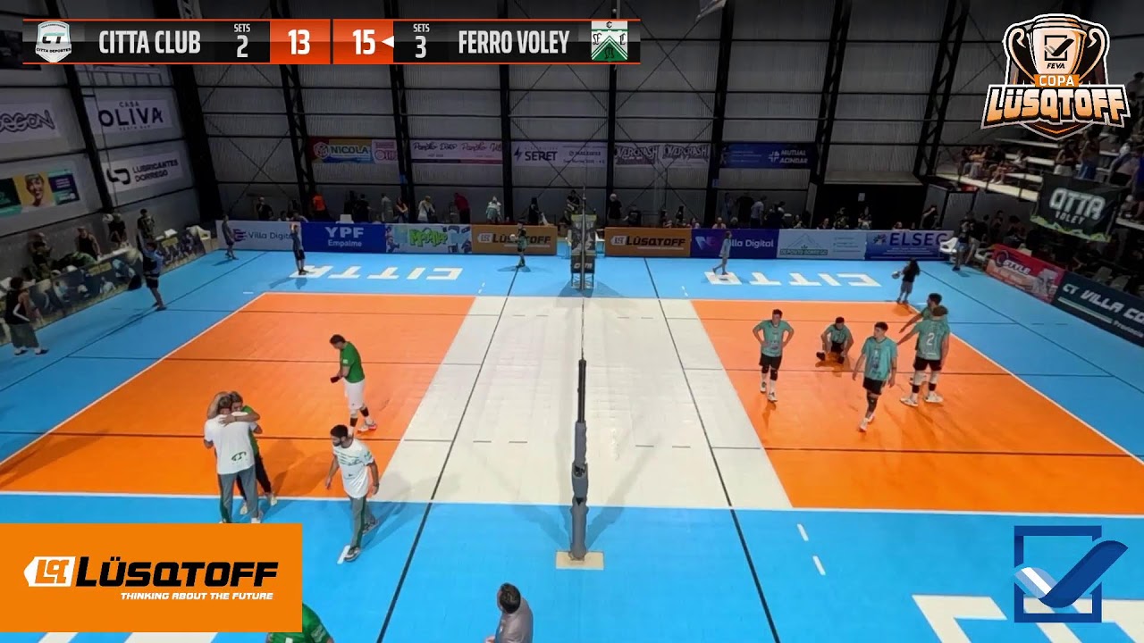 6ta Fecha LNVM Copa Lüsqtoff 2026. Citta Club VS. Ferro Voley
