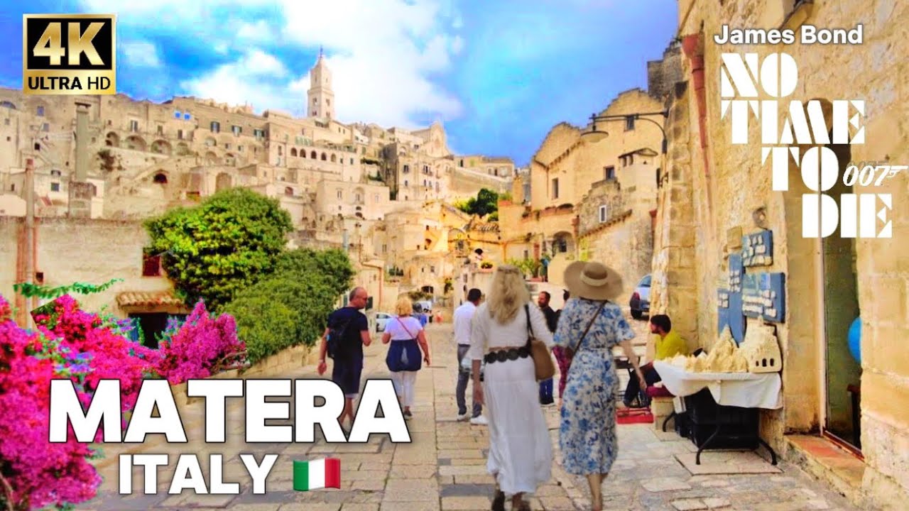Нереальная красота МАТЕРЫ, ИТАЛИЯ 🇮🇹 | Город, забытый временем ⏳ | Пешеходная экскурсия в 4K 😍