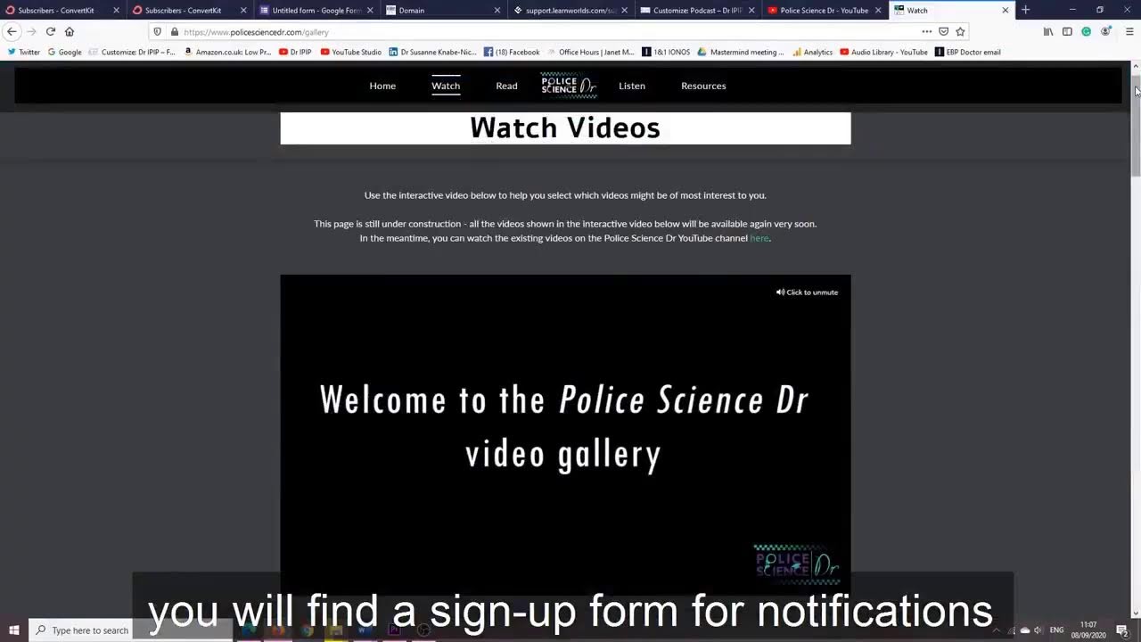 Police Science Snippets Nr. 265