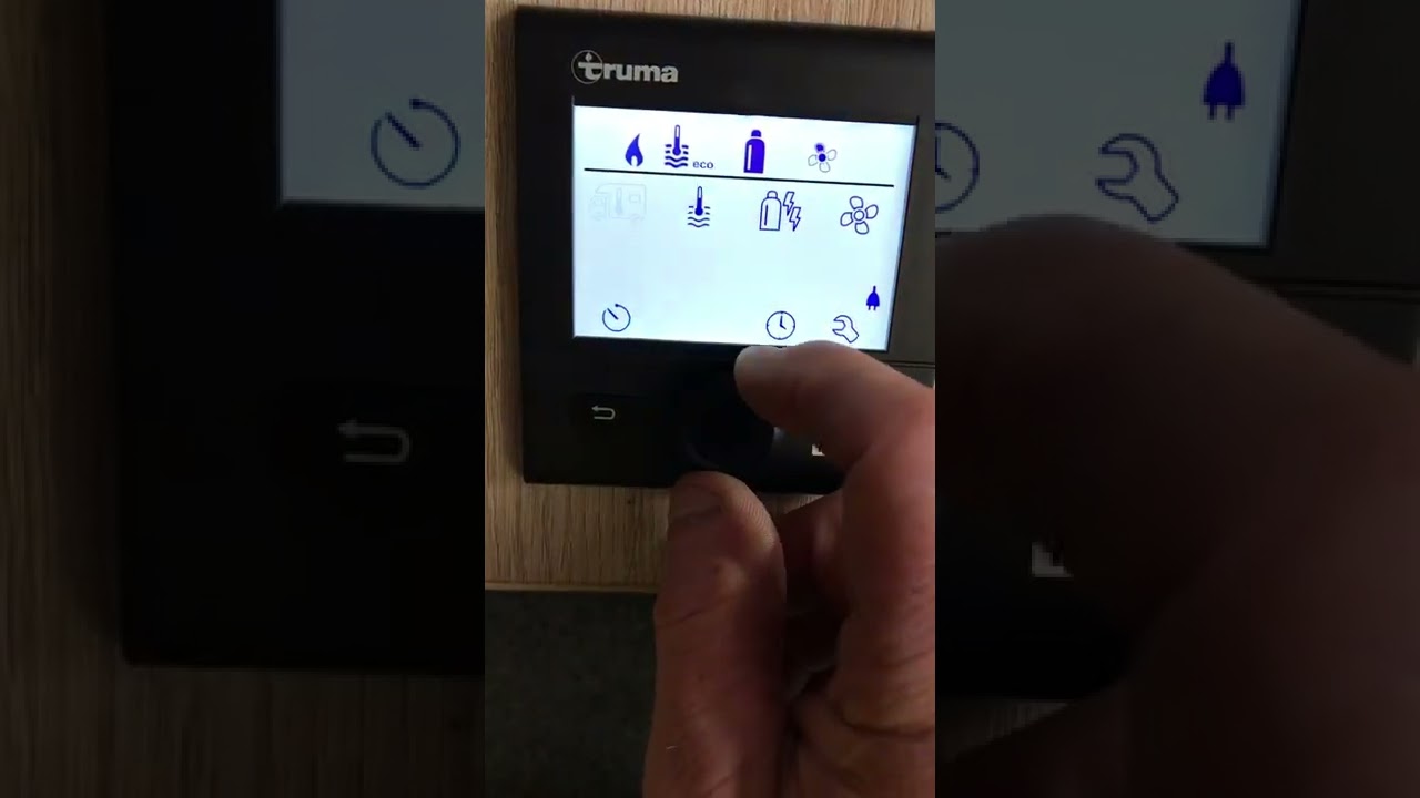 Operating the Campervan Truma 4e boiler