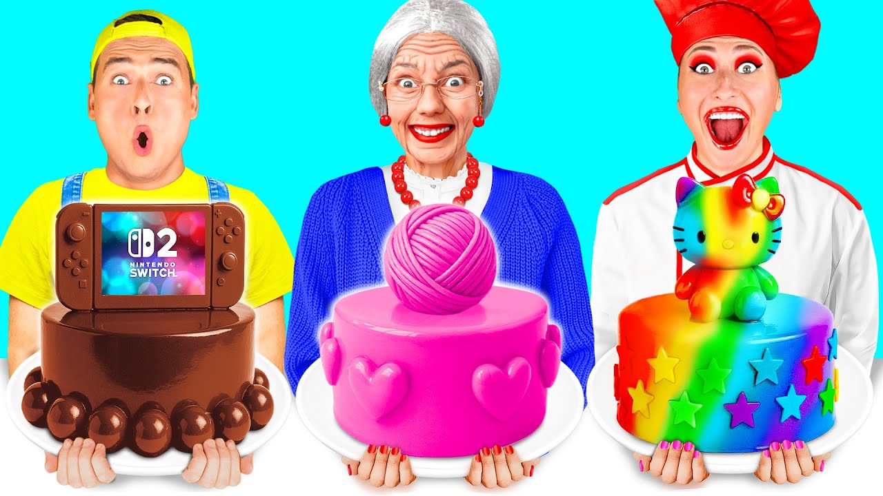 Кулинарный Челлендж: Я против Бабушки | Веселые Идеи с Едой от Fun Tun