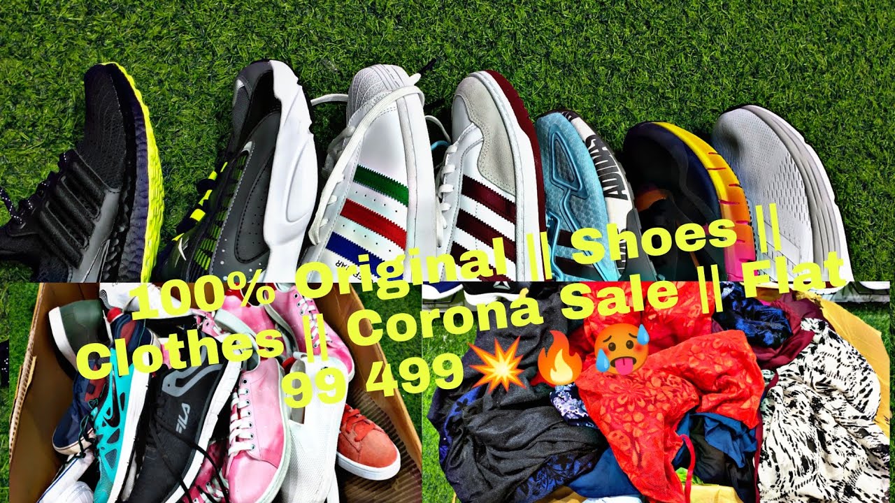 100% Original || Shoes || Clothes || Corona Sale || Flat 199 499💥🔥🥵
