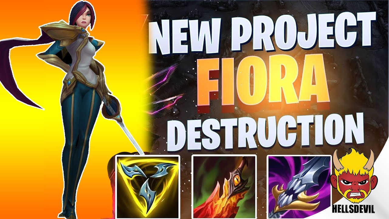 WILD RIFT | NEW PROJECT FIORA DESTRUCTION (Challenger Playstyle) | Fiora Gameplay | Guide & Build