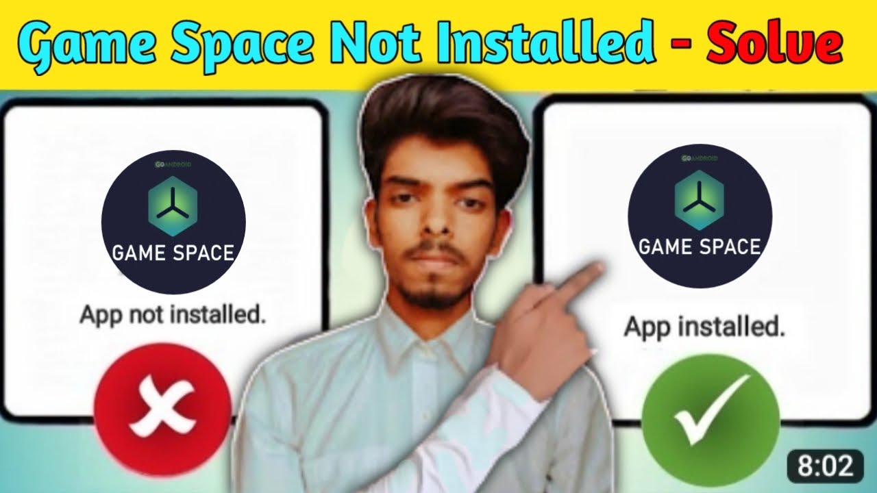 Game space not installed problem solve in android | How to fix app not installed