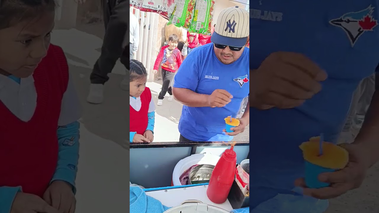 Despachando el Dino nieves 