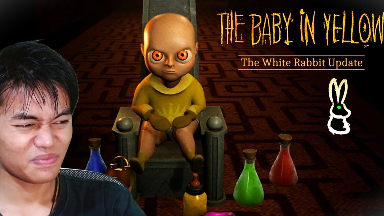 JANTUNG MAU COPOT! DIKEJAR KELINCI RAKSASA DI THE BABY IN YELLOW! 😱🐰