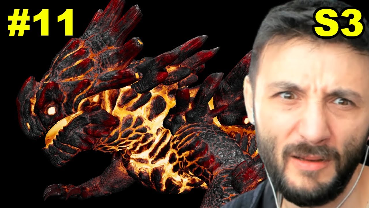 İLK DEFA MAGMASAUR GÖRDÜM 😨 ARK 11.Bölüm (3.Sezon) (Canlı Yayın) Lost İsland