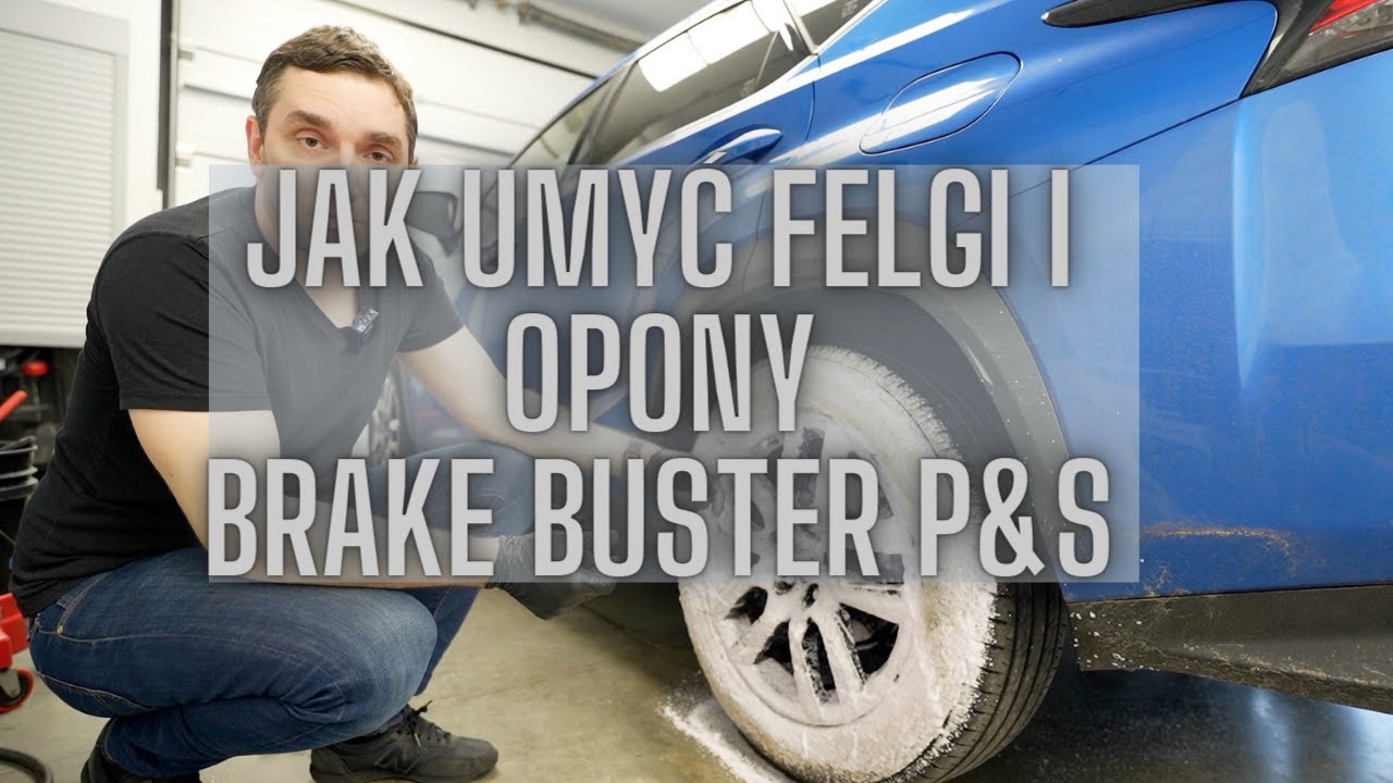 Jak umyć felgi i opony łatwo i szybko - sprawdzamy Brake BUSTER Renny Doyle Collection ?