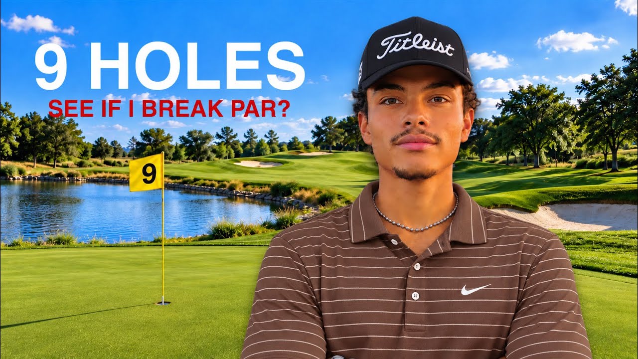 Watch me play 9 holes. Can I break par? EP 2