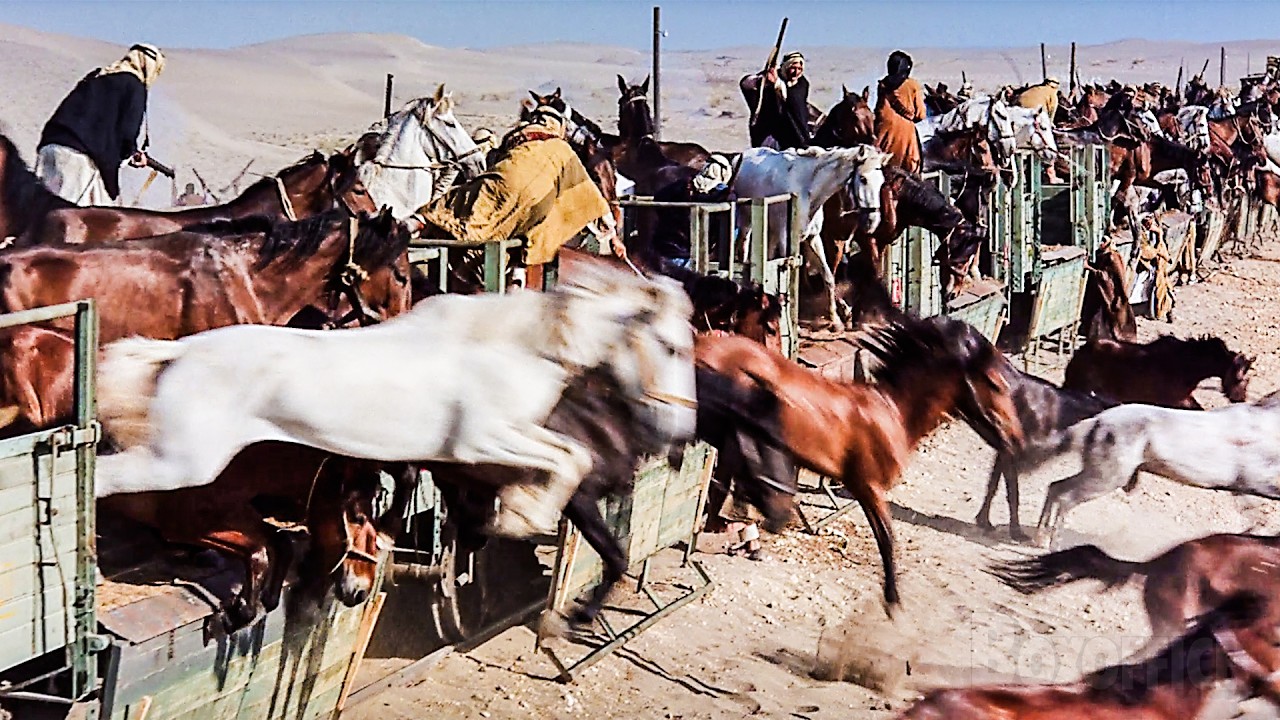 Lawrence of Arabia Frees 500 Horses