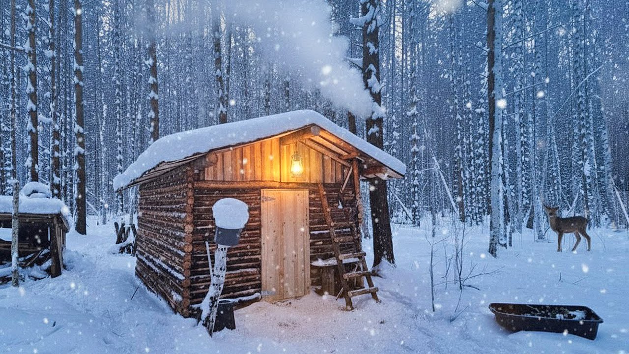 My forest fortress: insulating the roof while wildlife patrols outside. Ep 11.