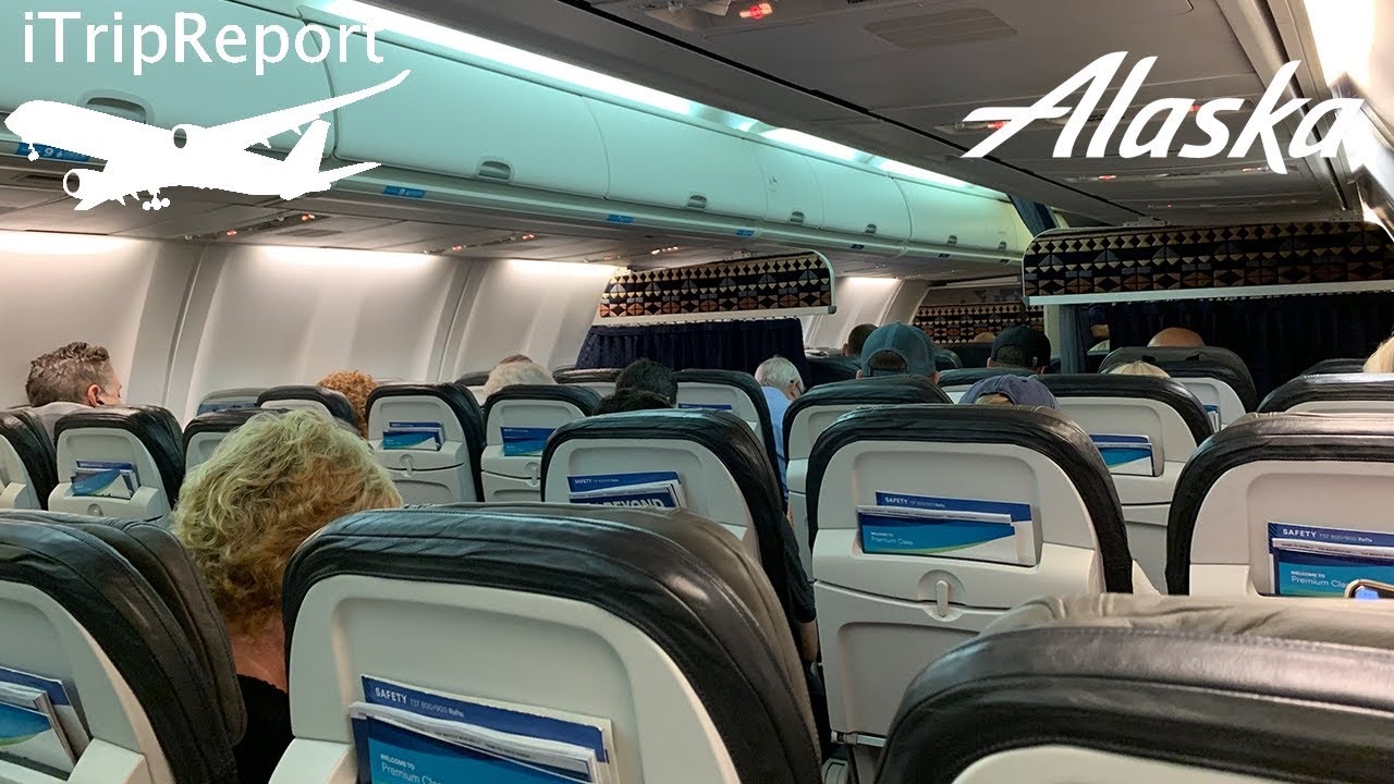 Alaska 737-800 Premium Class Review