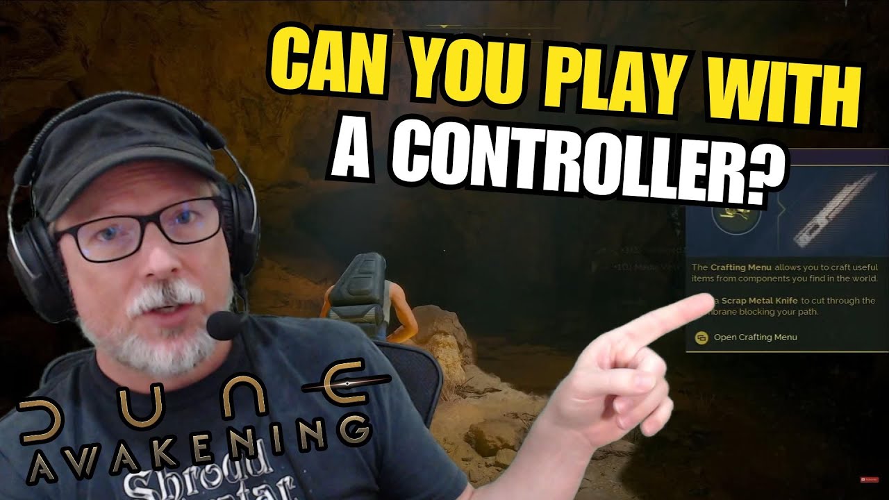 Can You Play Dune: Awakening With A Controller?