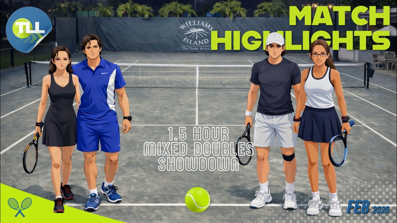 Mixed Doubles Highlights: Momentum Swings + Super TB Finish (10-7 W!)