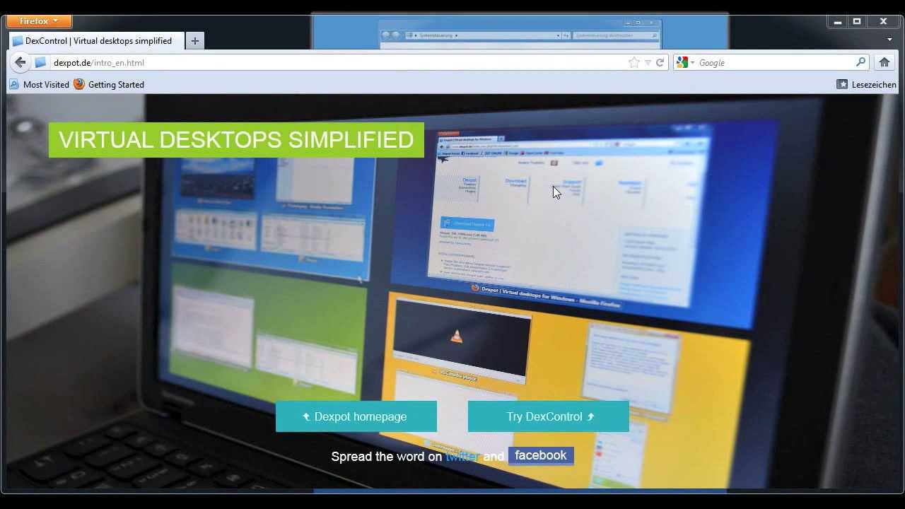 Dexpot 1.6 Public Beta - Website trailer