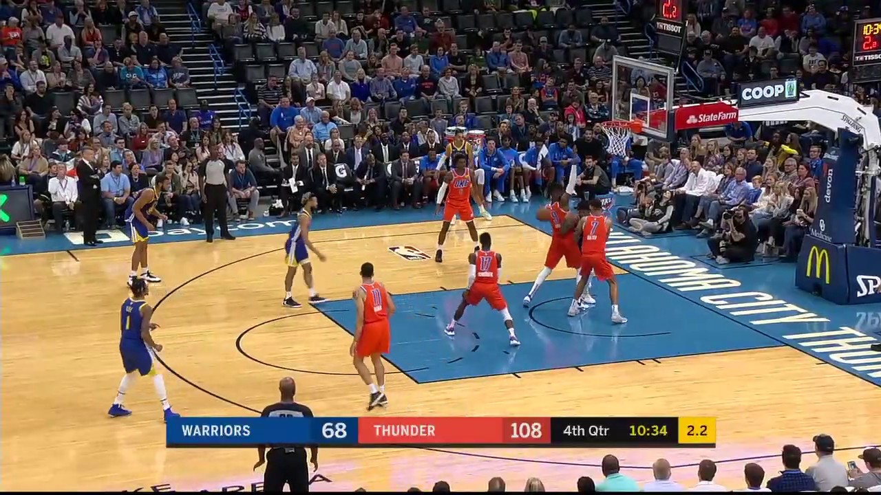 Ky Bowman Full Play 10/27/19 Golden State Warriors vs Oklahoma City Thunder | Smart Highlights