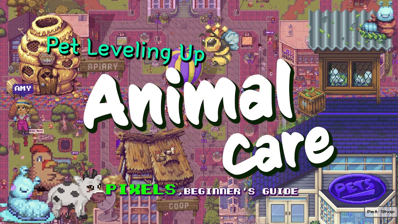 Pixels Animal Care Guide: How to Collect Honey, Silk, Milk, and Eggs