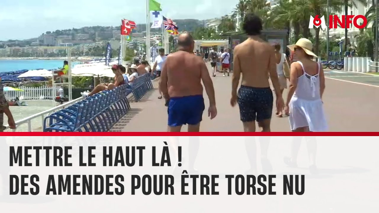 La Grande-Motte : des amendes plus salées pour les estivants torse nu en ville