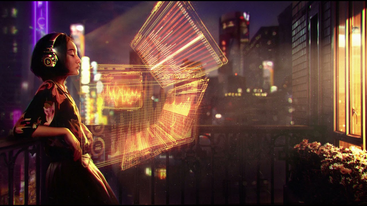 Chillout Downtempo mix - Late Night Work/Study Music - Ночная Музыка