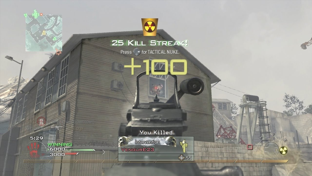 MW2 Quarry Nuke - Using A Default Class