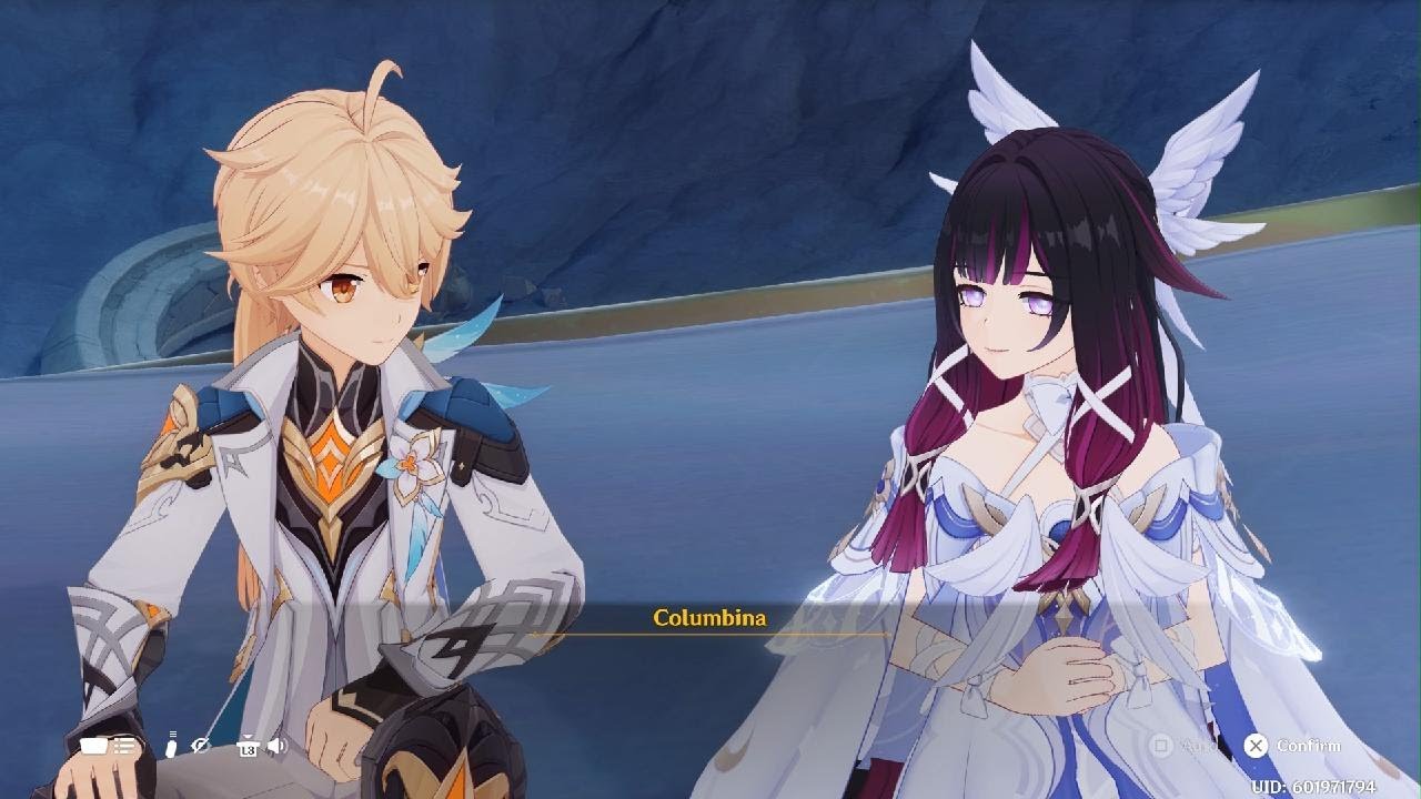 Traveler's New Outfit + Final Interaction with Columbina | Genshin Impact