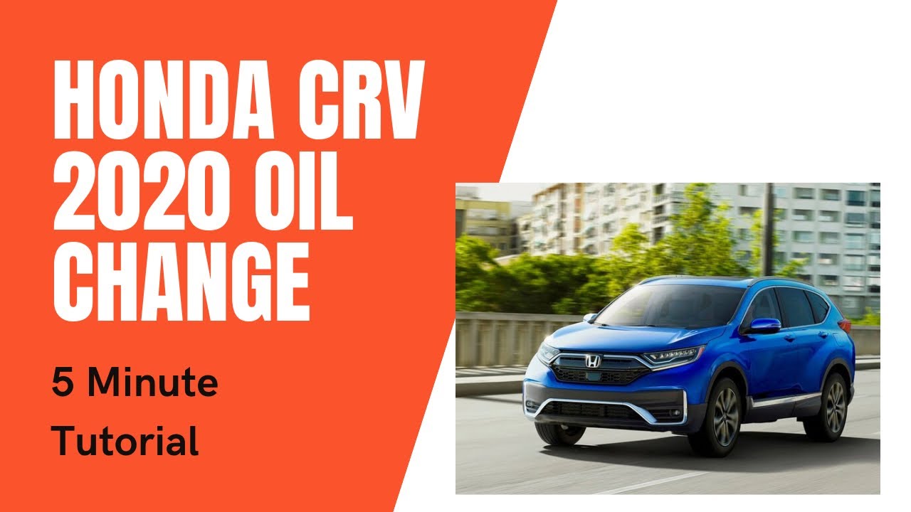 Замена масла и фильтра Honda CRV 2020, полный привод