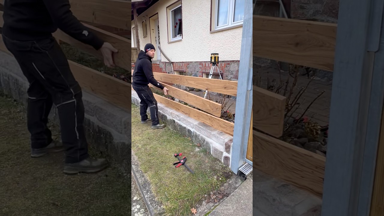 Vom Eichenbrett zum Zaunbrett und wir lieben es 💯 #mafell #holz #woodworking #howto #handwerk