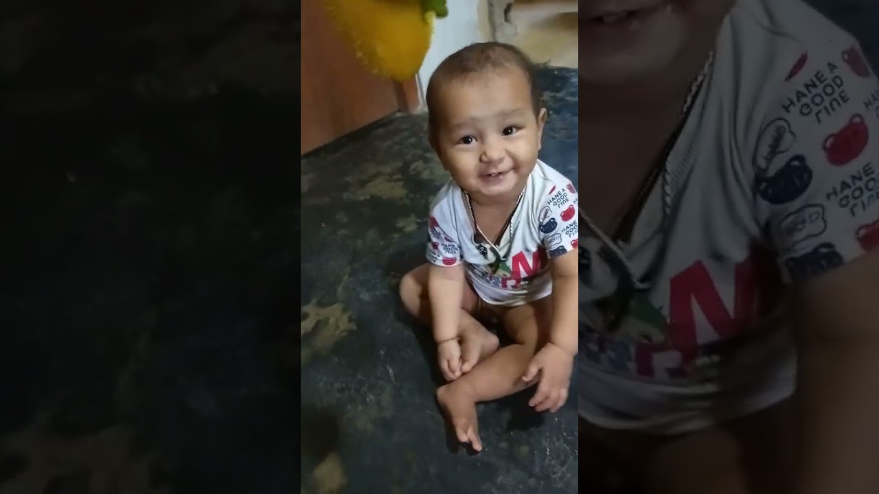 cute baby | spiny gourd try to catch | Shivangsh |