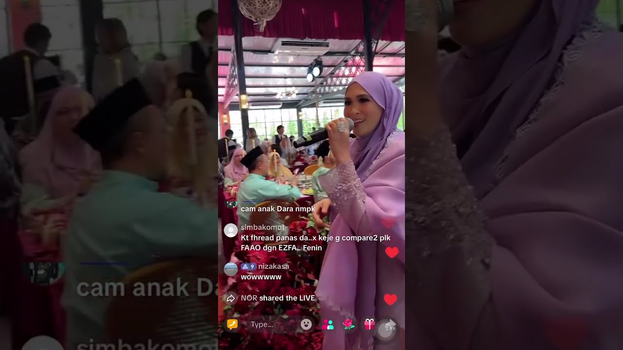 AHAI - Siti Nordiana di Majlis Persandingan Erra Fazira & Ezwan Zain | 14 Dec 2025