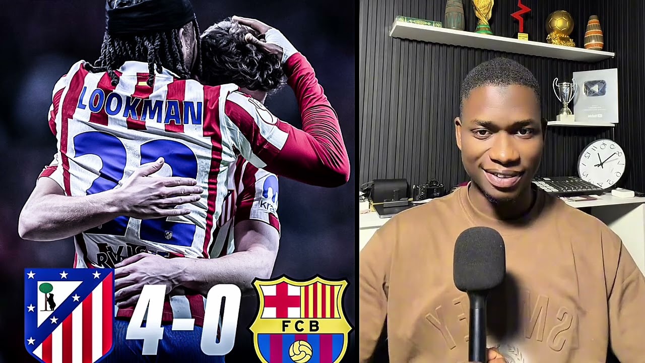 Athletico Madrid 4-0 Barca … flick mo ray Barca 