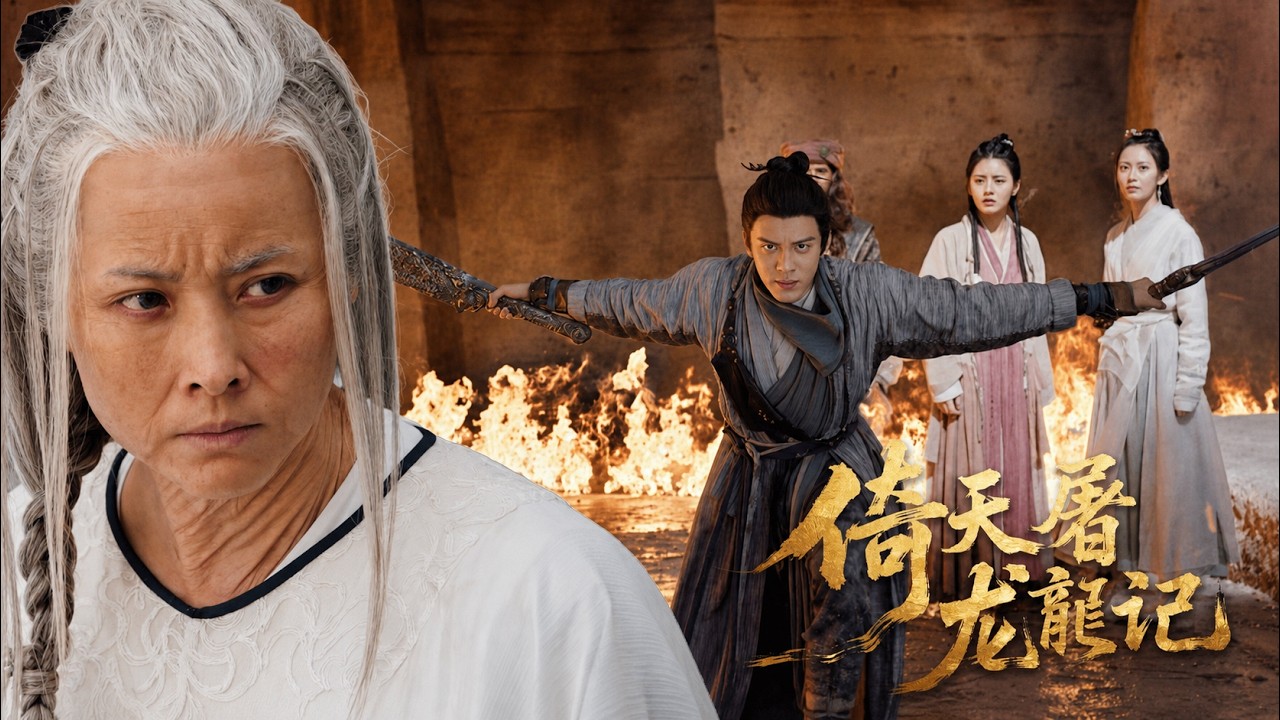 眾人圍殺金花婆婆，不料她摘下面具，真實身份震撼全場！⚔️#武侠 #功夫 #kungfu #武打 #movie #film #中國電視劇 #chinesedrama