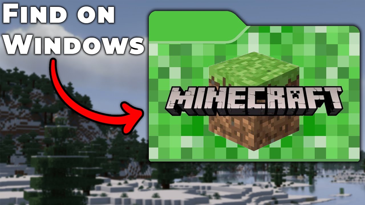 How To Find Your Minecraft Folder (Windows PC)