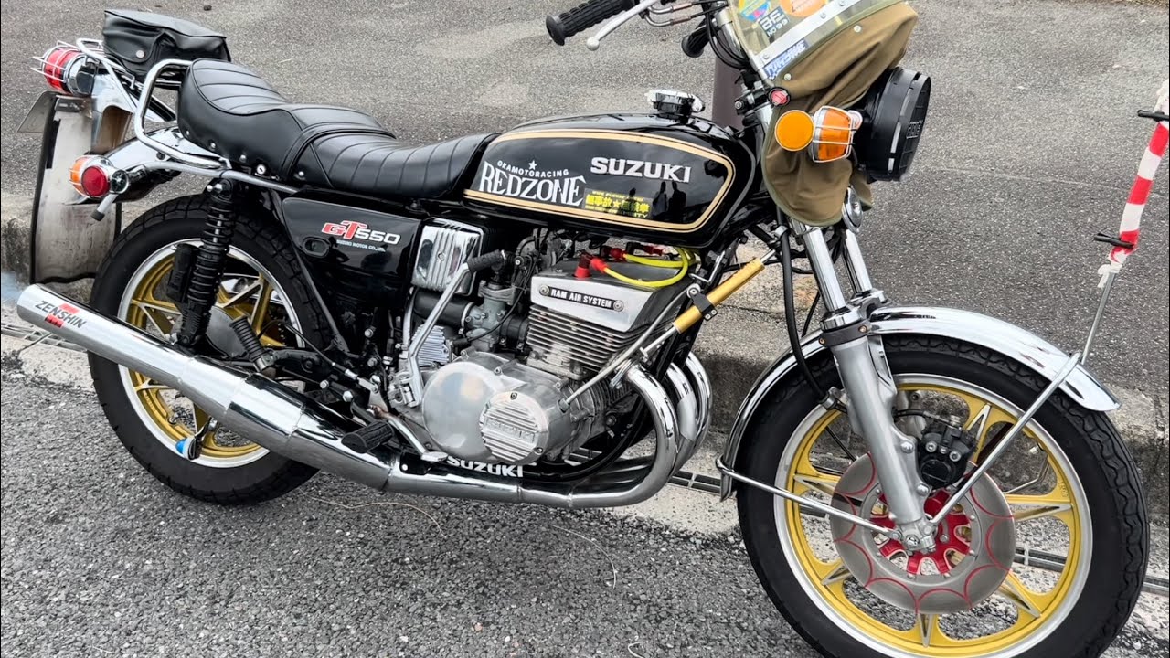 ウエマツで購入‼️極上ノーマルからコツコツ仕上げたGT550‼️