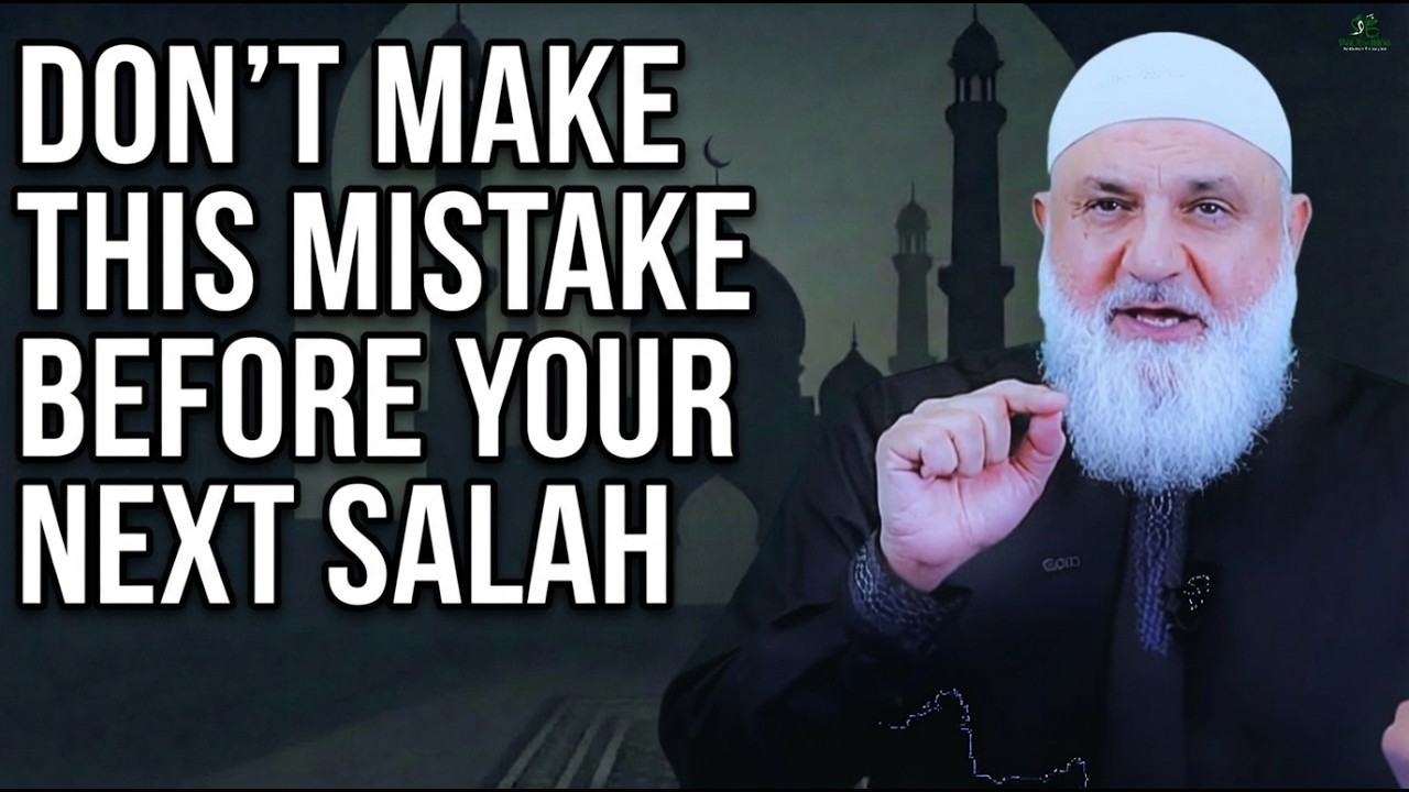 Don’t Make This Mistake Before Your Next Salah | Ustadh Mohamad Baajour